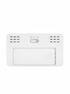 Часы настольные электронные на батарейках Орбита OT-CLT11 Белые